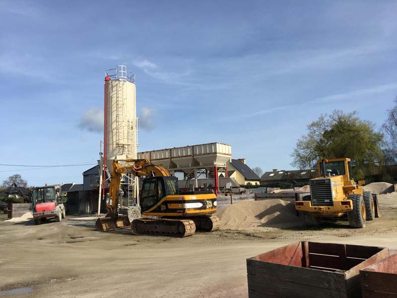 Béton prêt à l'emploi Dinan